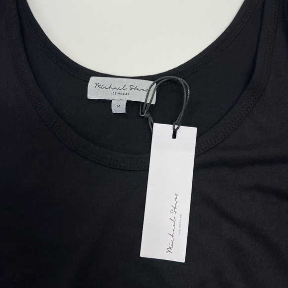 Michael Stars Theo Tank Jumpsuit in Black Size Medium New With Tags - Picture 7 of 12